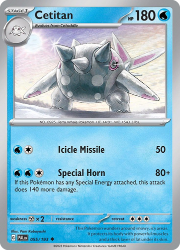 055/193 - Cetitan - [Uncommon] - Reverse Holo