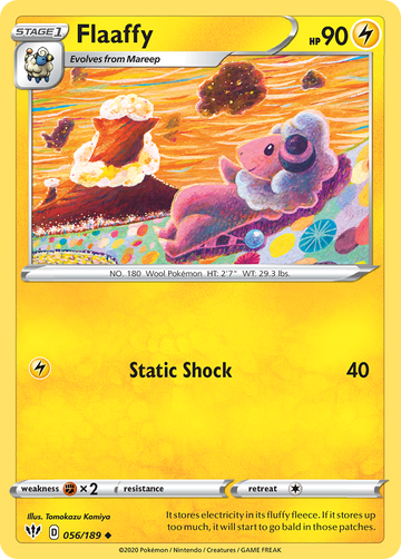 056/189 - Flaaffy - [Uncommon] - Reverse Holo