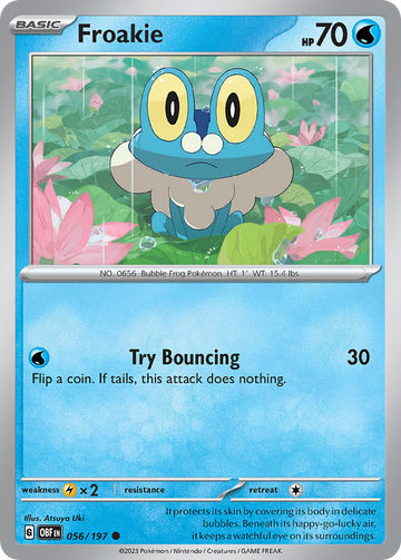 056/197 - Froakie - [Common] - Reverse Holo