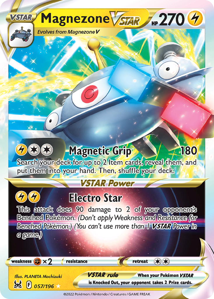 057/196 - Magnezone VSTAR - [Rare Holo VSTAR]