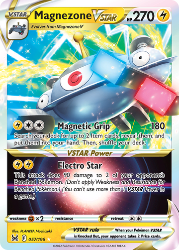 057/196 - Magnezone VSTAR - [Rare Holo VSTAR]