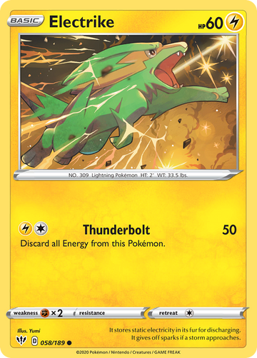 058/189 - Electrike - [Common] - Reverse Holo