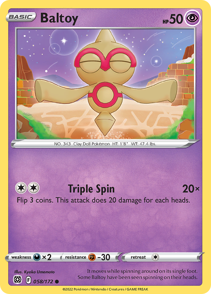058/172 - Baltoy - [Common]