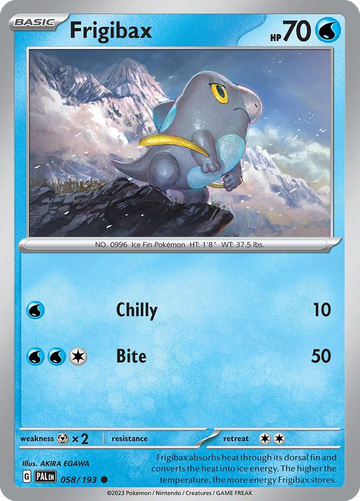 058/193 - Frigibax - [Common] - Reverse Holo