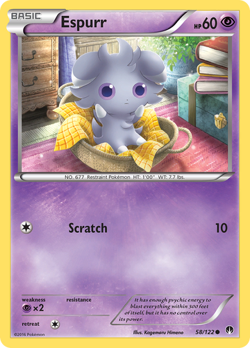 58/122 - Espurr - [Common]