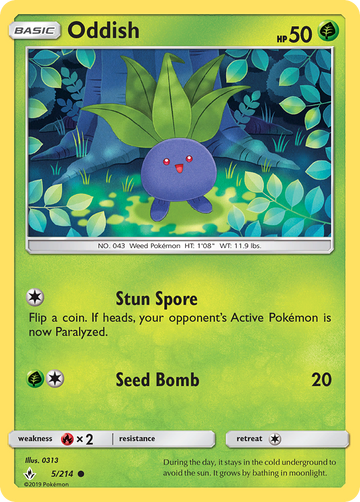 005/214 - Oddish - [Common]