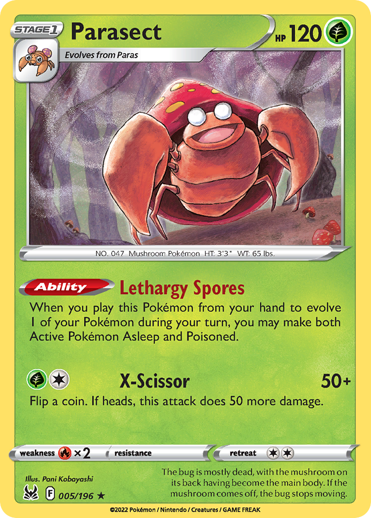 005/196 - Parasect - [Rare]