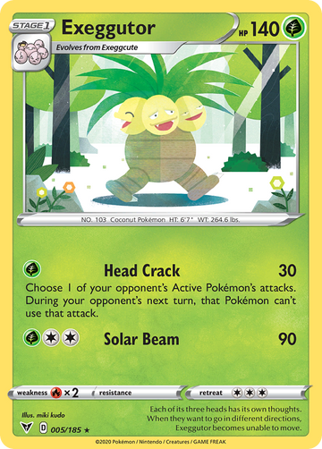 005/185 - Exeggutor - [Rare]