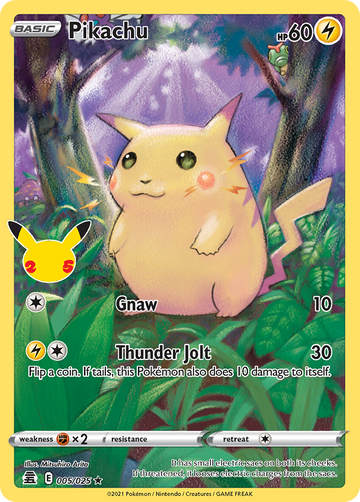 005/025 - Pikachu - [Rare Holo]