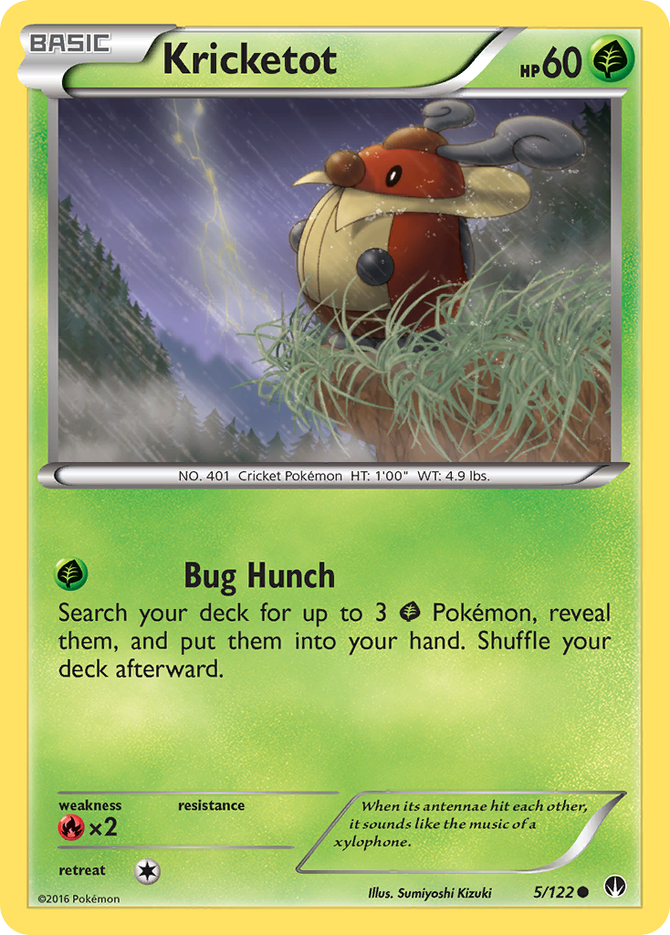 5/122 - Kricketot - [Common]