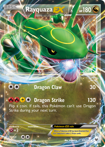 60/108 - Rayquaza-EX - [Rare Holo EX]