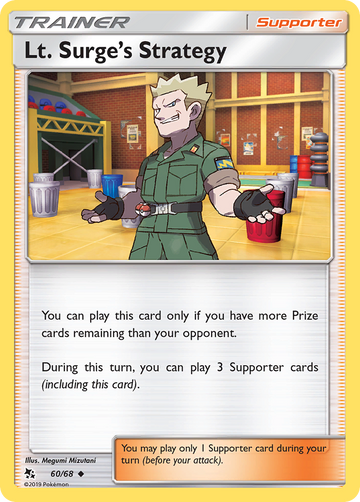 60/68 - Lt. Surge's Strategy - [Uncommon]