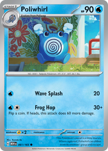 061/165 - Poliwhirl - [Common]