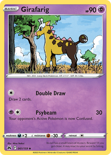 061/159 - Girafarig - [Uncommon]