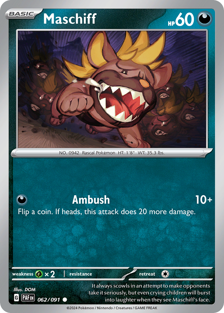 062/091 - Maschiff - [Common] - [Reverse Holo]