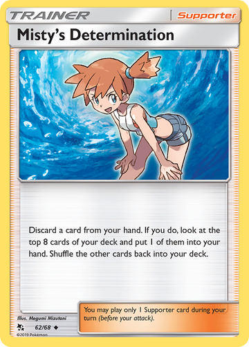 62/68 - Misty's Determination - [Uncommon]