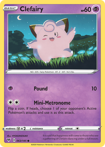 063/185 - Clefairy - [Common]