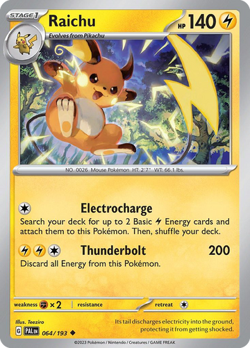 064/193 - Raichu - [Uncommon]