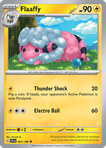 067/198 - Flaaffy - [Uncommon] - Reverse Holo