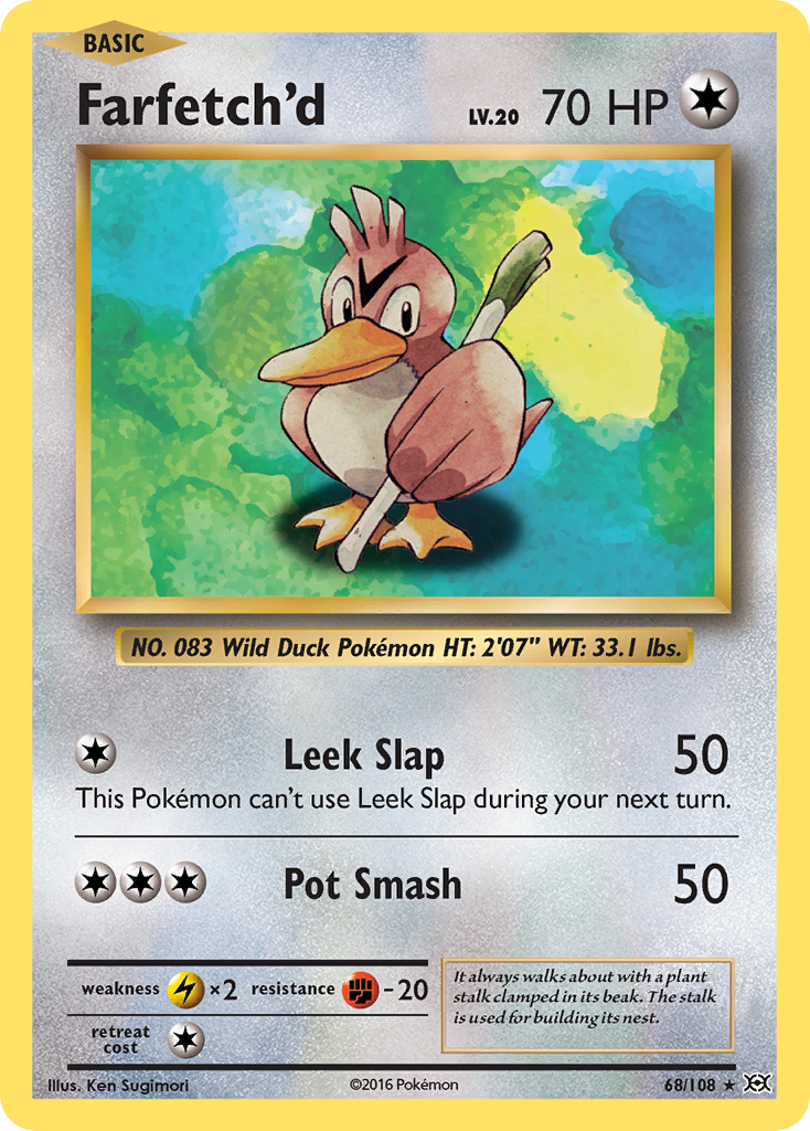 68/108 - Farfetch'd - [Rare]