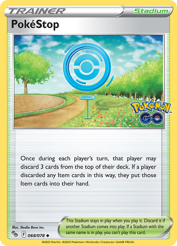 068/078 - PokéStop - Reverse Holo - (Uncommon]