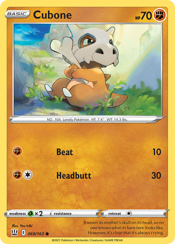 069/163 - Cubone - [Common]