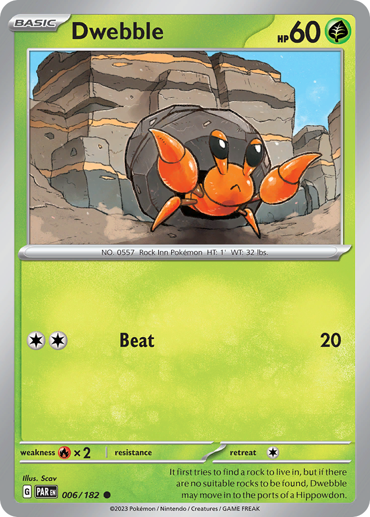 006/182 - Dwebble - [Common]-Pokemeister