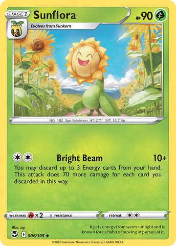 006/195 - Sunflora - [Uncommon]