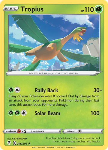 006/203 - Tropius - [Rare]