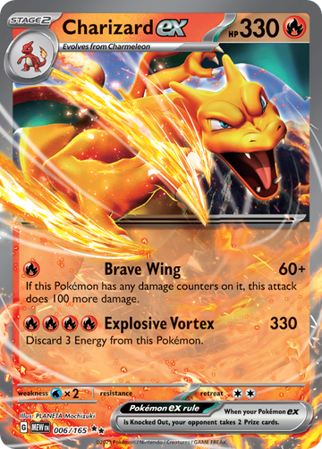 006/165 - Charizard ex - [Double Rare]