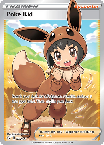 Pokémonkaart 070/072 - Poké Kid - Shining Fates - [Rare Ultra]