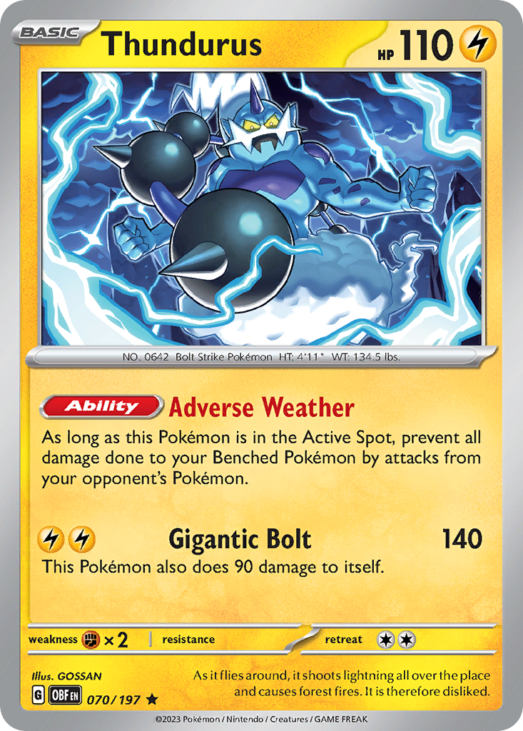 070/197 - Thundurus - [Rare]