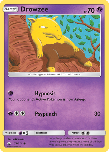 071/214 - Drowzee - [Common]