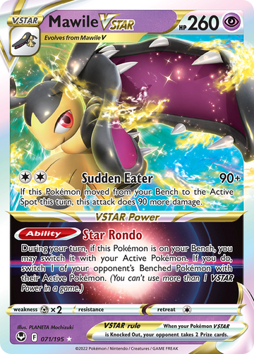 071/195 - Mawile VSTAR - [Rare Holo VSTAR]