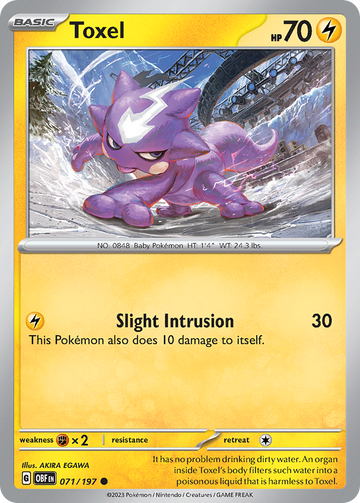 071/197 - Toxel - [Common] - Reverse Holo