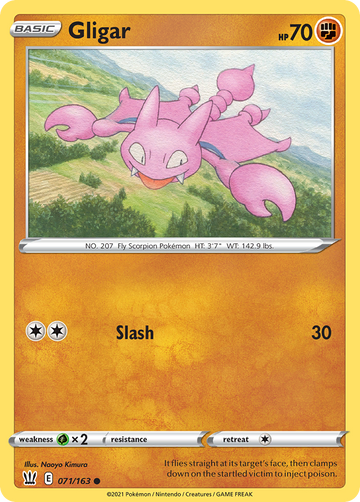 071/163 - Gligar - [Common]