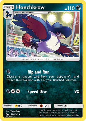 072/156 - Honchkrow - [Uncommon]