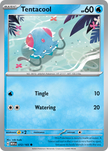 072/165 - Tentacool - [Common]