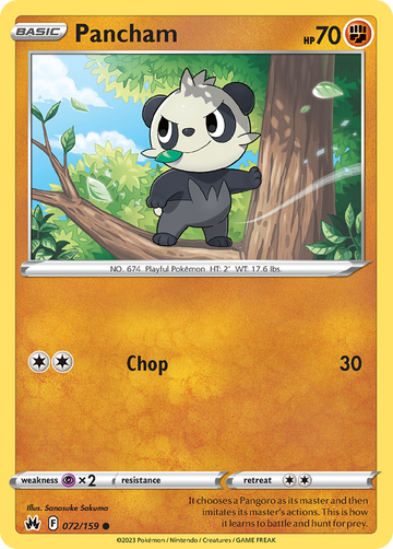072/159 - Pancham - [Common] - Reverse Holo