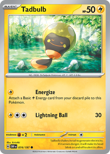 074/197 - Tadbulb - [Common] - Reverse Holo