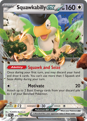 075/091 - Squawkabilly ex - [Double Rare]