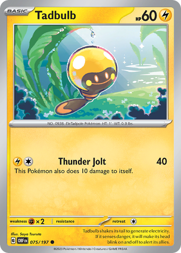 075/197 - Tadbulb - [Common] - Reverse Holo