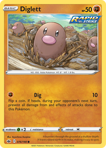 076/198 - Diglett - [Common]