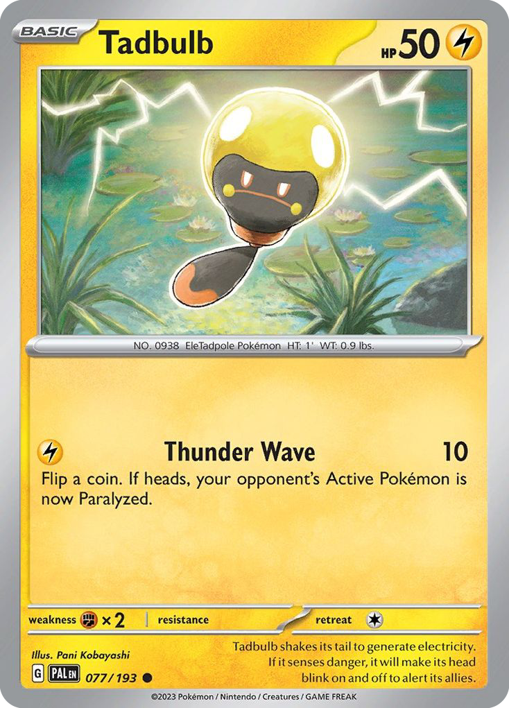 077/193 - Tadbulb - [Common] - Reverse Holo