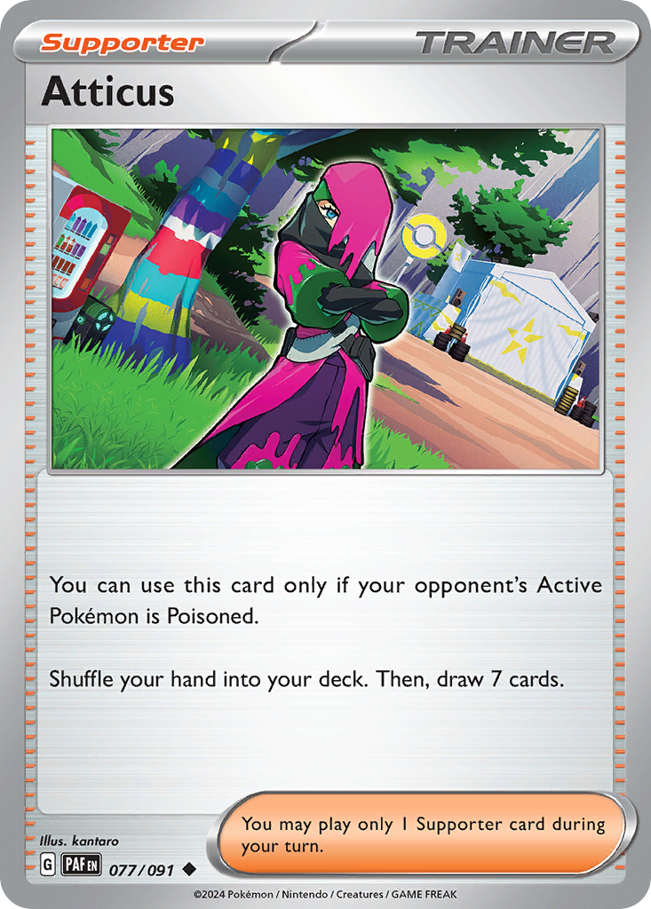 077/091 - Atticus - [Uncommon] - [Reverse Holo]