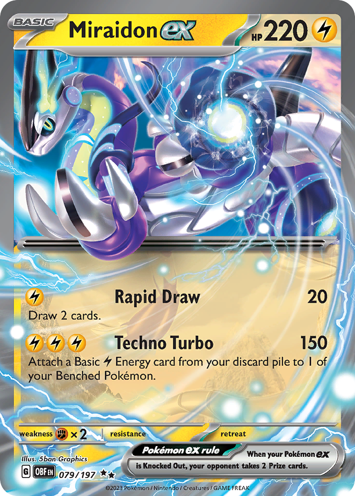 079/197 - Miraidon ex - [Double Rare]