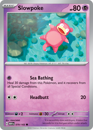 079/165 - Slowpoke - [Common]