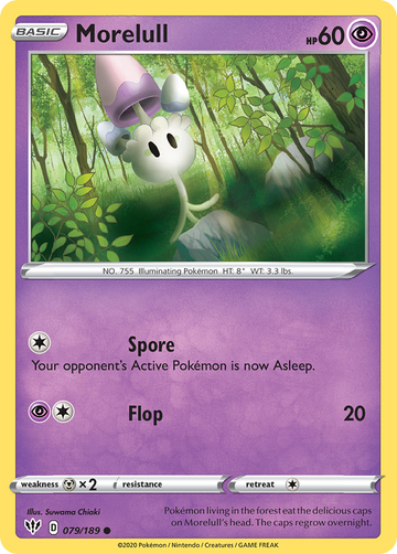 079/189 - Morelull - [Common] - Reverse Holo