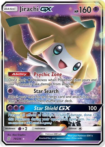 079/236 - Jirachi-GX - [Rare Holo GX]