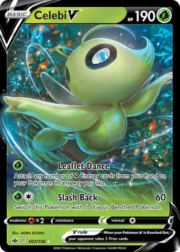 007/198 - Celebi V - [Rare Holo V]